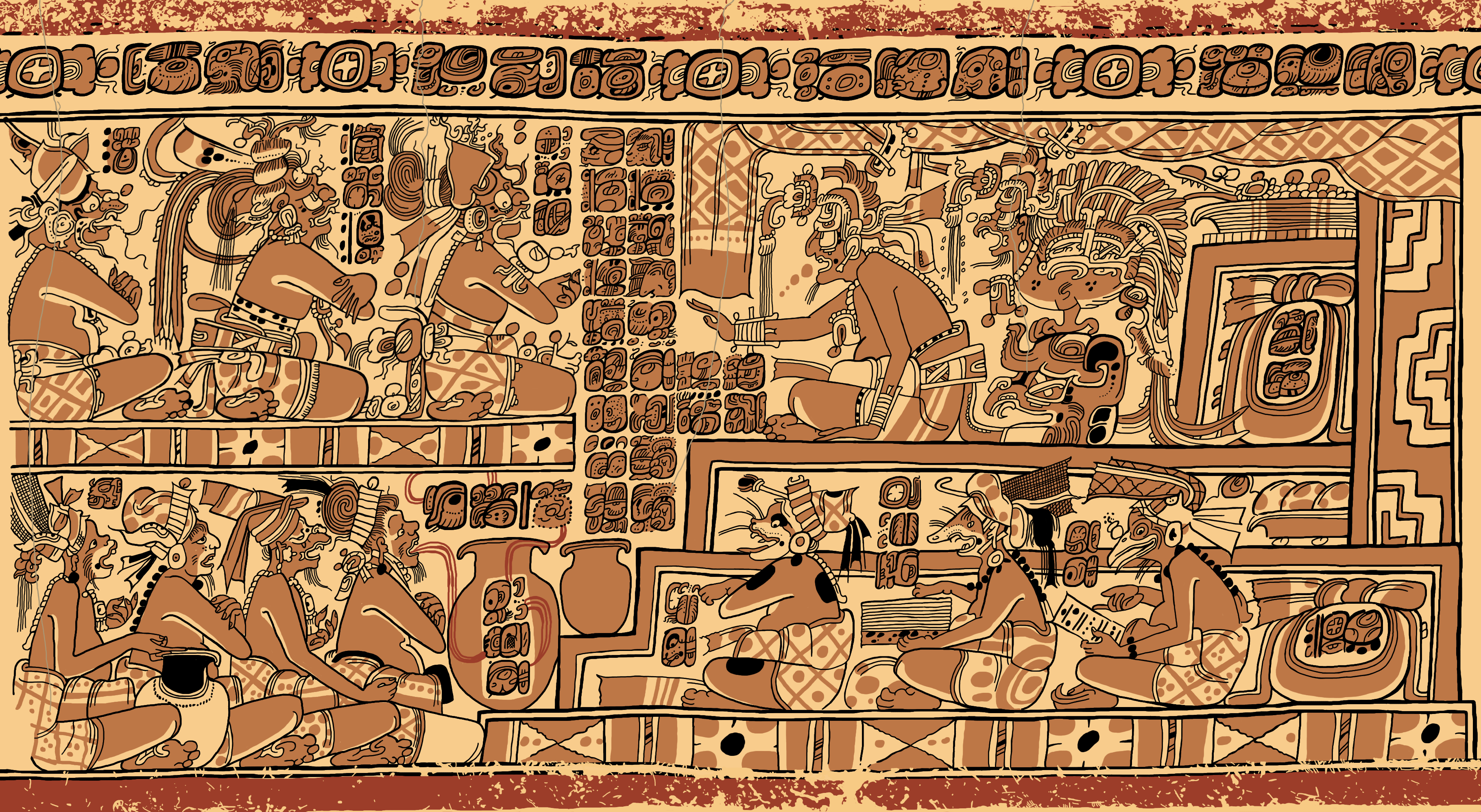 The Itzamnaaj Court Vase: A Celestial Accession Scene